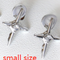 Ins Cross Kvk Earrings Diamond Earrings Design Simple Earrings Ear Jewelry Female D