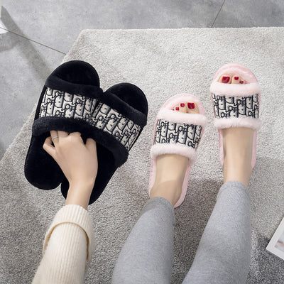 Pantuflas Cálidas para Mujer con Pelaje de Conejo - Antideslizantes y Elegantes - Image 11