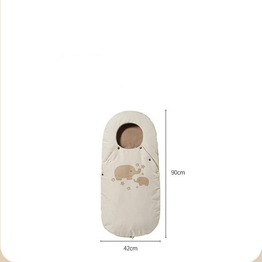 Saco de Dormir Térmico Acolchado para Bebé - Protección Antipatadas Invierno - Image 6