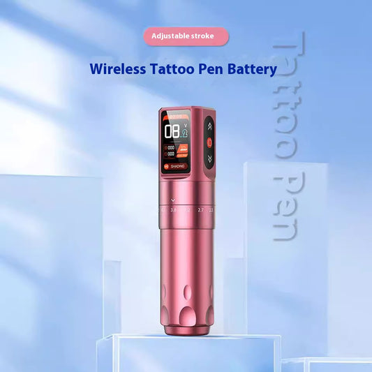 Máquina Tatuadora Inalámbrica Ajustable Profesional Todo en Uno