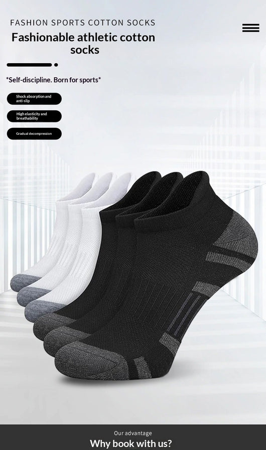 Calcetines Deportivos para Hombre con Tecnología Transpirable - Image 13