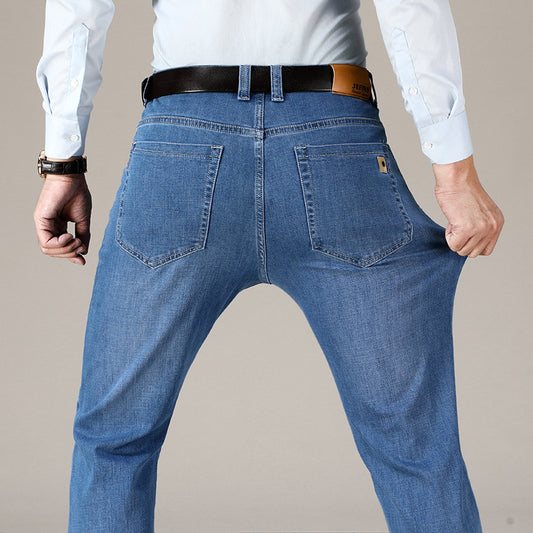 Pantalones Hombre Elásticos Ajuste Slim Casual Ejecutivo Estilo Coreano Talla Grande - Image 2