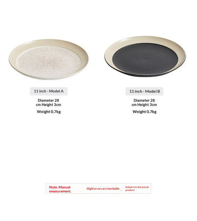 Platos de Cerámica Japonesa para Servicio de Comedor de Lujo - Image 6