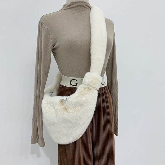 Bolso Mensajero Elegante para Mujer con Detalles de Piel Sintética - Image 8