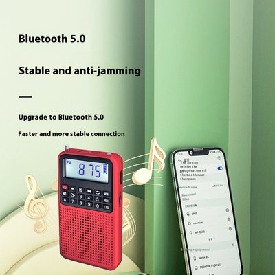 Radio Portátil FM con Bluetooth, Subwoofer y Reproductor de Historias - Image 18