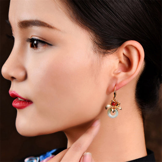 Aretes de Jade Paz y Serenidad - Image 6
