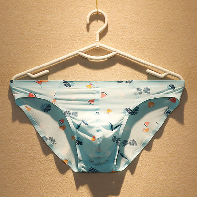 Calzoncillos Hombre Ice Silk sin Costuras Artísticos - Image 11