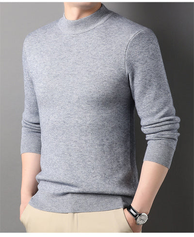 Suéter Cuello Medio Hombre - Diseño Minimalista y Versátil - Image 23