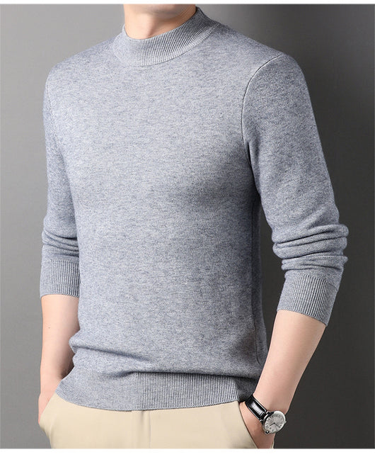 Suéter Cuello Medio Hombre - Diseño Minimalista y Versátil - Image 23
