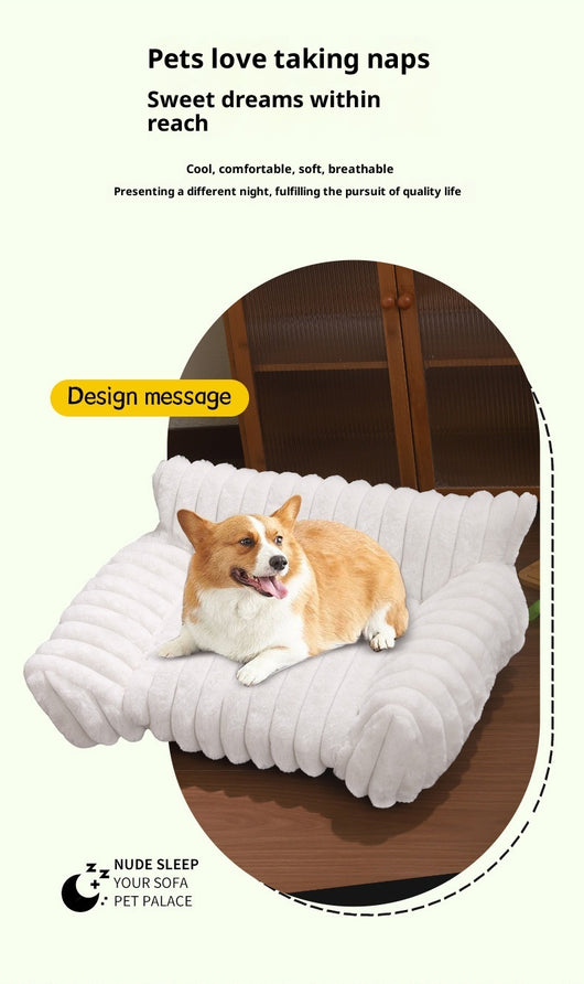 Sofá Cama para Gatos y Conejos - Refugio Acolchado Premium - Image 11