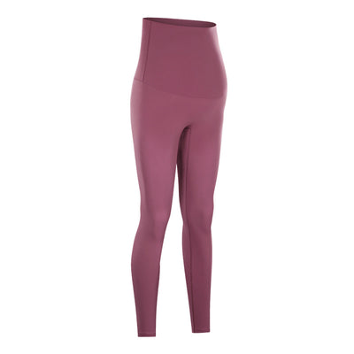 Pantalones de Yoga Cintura Alta con Soporte Abdominal y Diseño Materno - Image 4