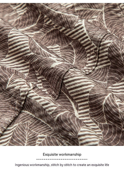 Camisa Hawaiana Casual de Manga Larga Ligera para Hombre - Image 15