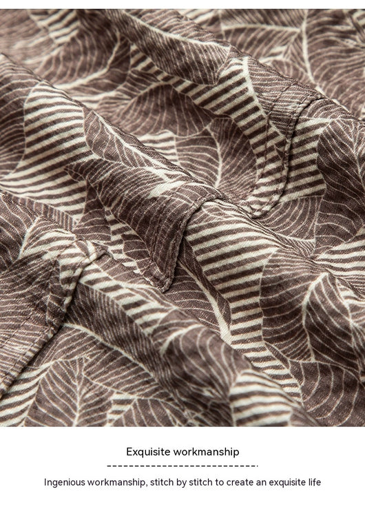 Camisa Hawaiana Casual de Manga Larga Ligera para Hombre - Image 15