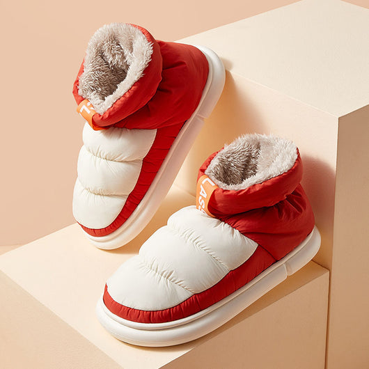 Zapatillas Altas de Algodón para Uso Diario y Hogar - Image 13