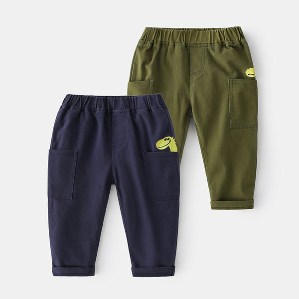 Pantalones Casuales para Niños en Algodón Suave, Cómodos y Adorables