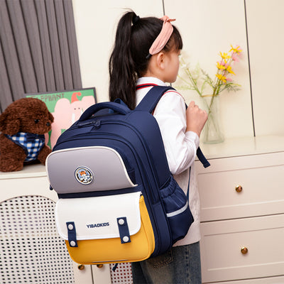 Mochila Escolar Ergonómica con Protección de Espalda y Múltiples Compartimentos - Image 4