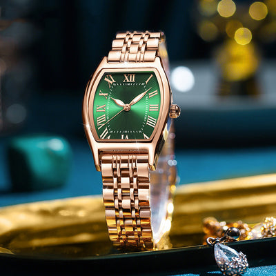 Reloj de Acero Inoxidable Oro Rosa para Mujer - Diseño Minimalista - Image 2