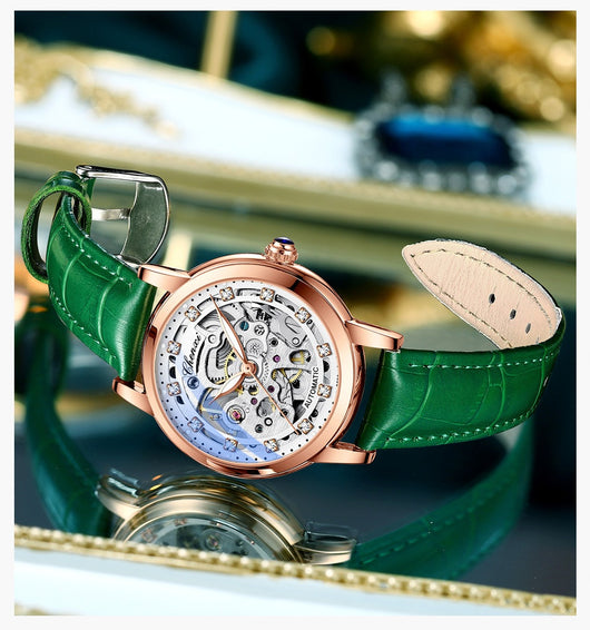 Reloj Mecánico Automático Hueco Diamond con Resistencia al Agua - Image 21