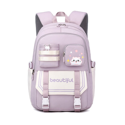 Mochila Escolar de Gran Capacidad para Niñas de Primaria - Diseño Lindo - Image 3