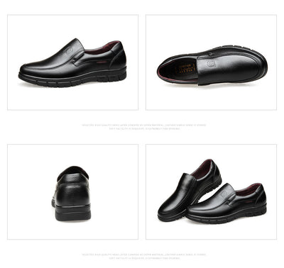 Zapatos de Cuero Ejecutivos Versátiles con Suela Flexible - Image 12