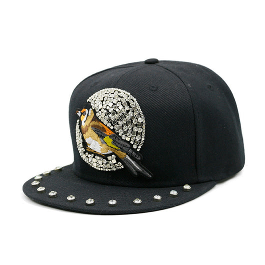 Gorra Harajuku Estilo Europeo Americano con Calavera y Remaches Cruzados - Image 21