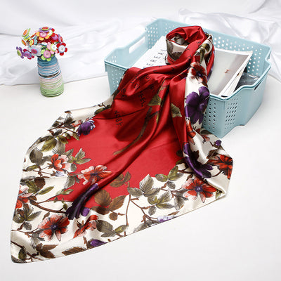 Pañuelo Vintage Estampado para Mujer - Accesorio Profesional Versátil - Image 6