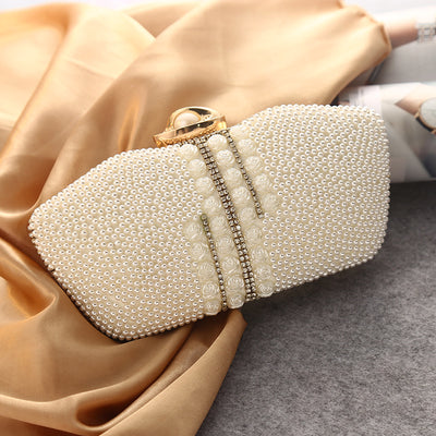 Bolso de Noche Elegante con Cuentas y Cierre Seguro - Image 10