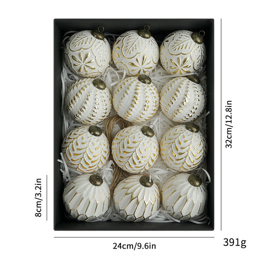 Bolas Navideñas Antiguas 8cm - Ornamentos Decorativos Clásicos - Image 6
