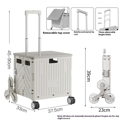 Carrito Plegable Portátil para Compras y Transporte - Image 13