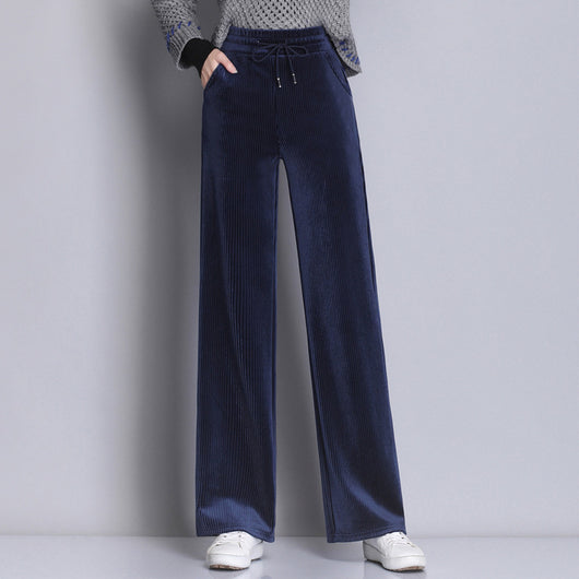 Pantalones Deportivos Holgados Plus Size con Forro Térmico - Image 16