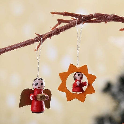Adorno Navideño de Madera Colgante Pequeño - Image 8