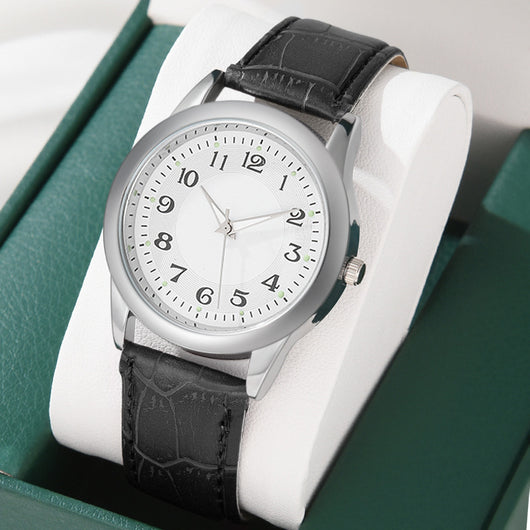 Reloj de Cuarzo para Hombre con Correa de Cuero - Image 13