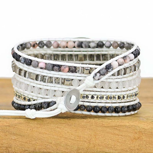 Pulsera Reloj Tejida Bohemia con Cuerda de Cera - Image 8