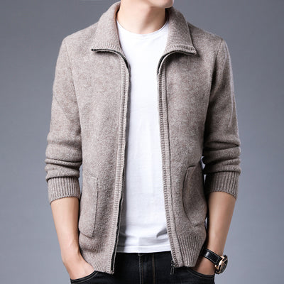 Chaqueta Casual de Alpaca con Cierre y Solapa - Tejido Polar Premium - Image 7