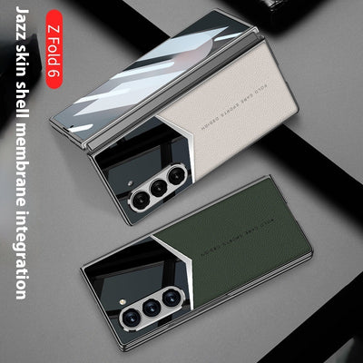Funda de Cuero para Teléfono con Protección Antigolpes y Película Integrada - Image 13