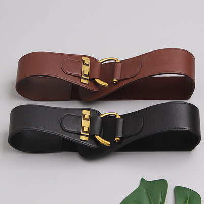 Cinturón Elástico Ancho para Mujer - Decorativo Versátil para Vestidos, Suéteres y Abrigos - Image 10