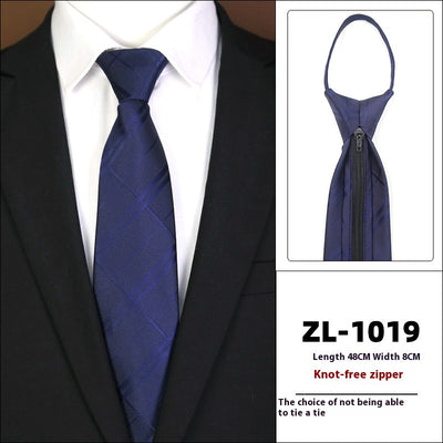 Corbata con Cierre Ejecutiva sin Nudo para Hombre - Image 24