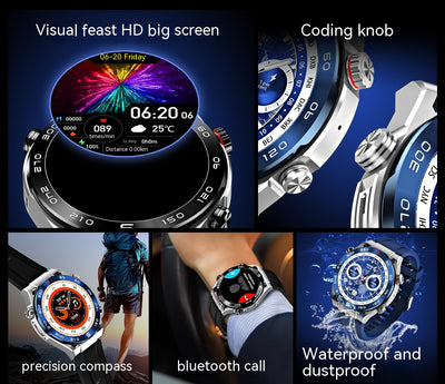 Reloj Deportivo Inteligente con Pantalla Grande, Bluetooth y Llamadas - Image 19