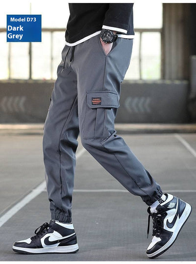 Pantalones de Trabajo Resistentes con Bolsillos Múltiples y Cintura Elástica - Image 13