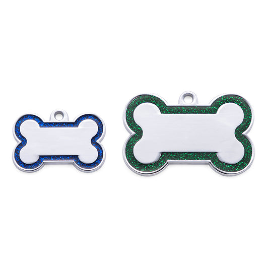 Placa de Identificación para Perros en Aleación de Zinc con Acabado Metalizado - Image 3