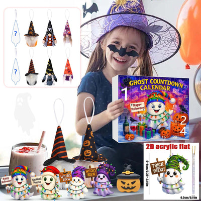 Adorno Navideño Muñeca Fantasma Calabaza en Caja Sorpresa - Image 38