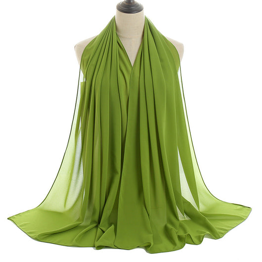 Pañuelo Chifón Perla Efecto Burbuja para Cabeza - Tocado Elegante para Mujer - Image 18
