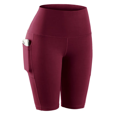 Pantalones Yoga Cintura Alta Ajustados con Bolsillos Laterales en Tela Nude Texturizada - Image 8