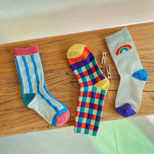 Calcetines Infantiles Coreanos de Moda Otoño-Invierno - Image 2