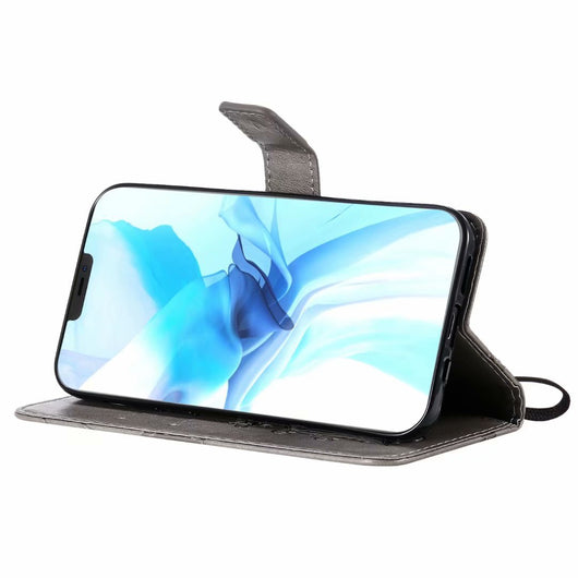Funda de Cuero para Teléfono con Mariposa Prensada - Image 73