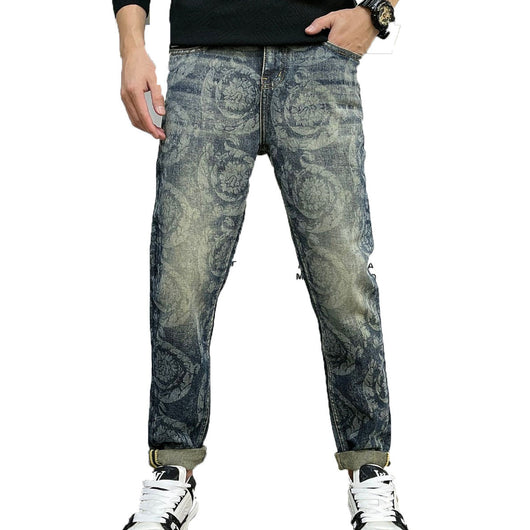 Pantalones Vaqueros Elásticos para Hombre - Comodidad Casual - Image 10