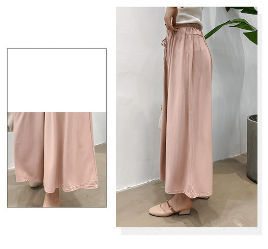 Pantalones Anchos de Cintura Alta para Mujer - Estilo Casual y Cómodo - Image 27