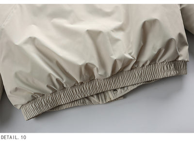 Chaqueta de Plumón de Pato Blanco para Hombre - Corte Holgado - Image 17