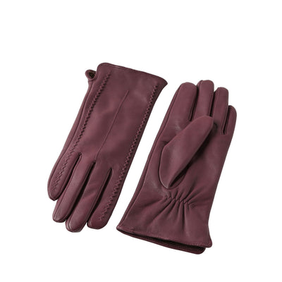Guantes de Cuero Oveja para Mujer - Cálidos y Elegantes para Otoño e Invierno - Image 30