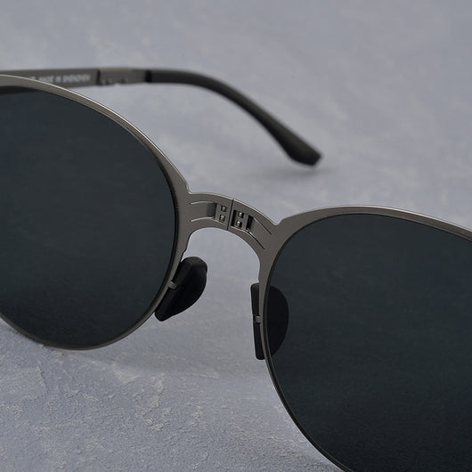 Gafas de Sol Vintage Plegables para Hombre en Acero Inoxidable - Image 46